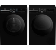 Beko pralka b300 BM3WFU57215PBDC EnergySpin Slim 7kg 1200obr/min + suszarka b300 BM3T47249PBDC Slim 47cm 7kg