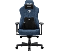 Anda Seat Kaiser 3E XL Gamingowy do 150kg Tkanina Granatowy