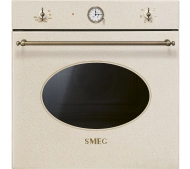 Smeg SF68C1AVO Termoobieg Grill Kremowy