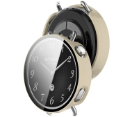 Bizon ze szkłem do Xiaomi Watch S4 41mm Beżowy