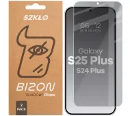Bizon prywatyzujące Clear Shadow Duo do Samsung Galaxy S25 Plus / S24 Plus