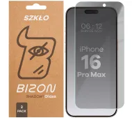 Bizon prywatyzujące Clear Shadow Duo do iPhone 16 Pro Max