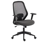 Cobra Office One HF306BK Biurowy do 150kg Tkanina Czarny