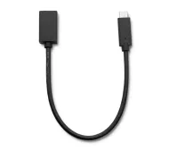Qoltec 50421 USB 3.1 typ C - USB 3.0 typ A 0,25m Czarny