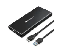 Qoltec 51854 M.2 SSD SATA NGFF USB 3.0 Super speed 5Gb/s Czarny