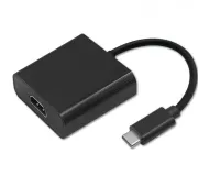 Qoltec 50375 HDMI do USB-C Czarny