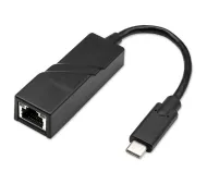 Qoltec 50378 RJ-45 do USB-C Czarny