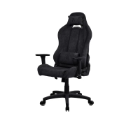Arozzi Torretta Soft Fabric Pure Black Gamingowy do 120kg Tkanina Czarny