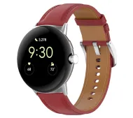 Bizon Strap Watch Casual do Google Pixel Watch 3/2/1 Burgundowy