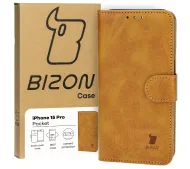 Bizon Pocket do Apple iPhone 15 Pro Brązowy