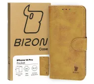 Bizon Pocket do Apple iPhone 14 Pro Brązowy