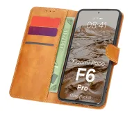 Bizon Pocket do Xiaomi Poco F6 Pro Brązowy
