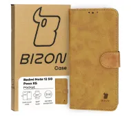 Bizon Pocket do Xiaomi Redmi Note 12 5G / Poco X5 Brązowy