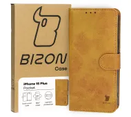 Bizon Pocket do Apple iPhone 15 Plus Brązowy