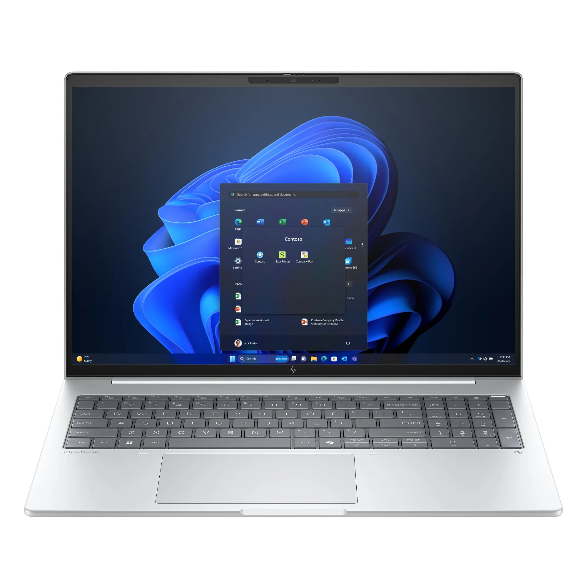 HP EliteBook 8 G1i 16" Ultra 5 228V 32GB RAM 512GB Dysk SSD Win11 Pro Srebrny Funkcje AI