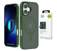 3mk Hardy Hazy MagCase do iPhone 16 Zielony