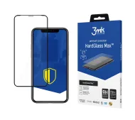 3mk HardGlass Max Czarny do iPhone X/XS/11 Pro