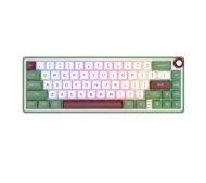 Royal Kludge RK-R65 Green Sand Chartreuse Switch Biało-Zielony