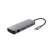 Trust 25672 Dalyx Adapter 8w1 Szary