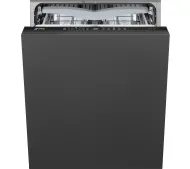 Smeg STL362CS 59,8cm Automatyczne otwieranie drzwi Taca na sztućce