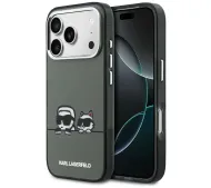 Karl Lagerfeld IML Karl & Choupette Peekaboo Logo MagSafe do iPhone 17 Pro Czarny