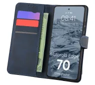 Bizon Pocket do Motorola Edge 70 Granatowy