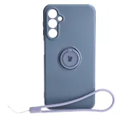 Bizon Silicone Ring Sq do Galaxy A24 4G Szary