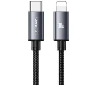 USAMS U91 USB-C do Lightning 30W 1m Szary