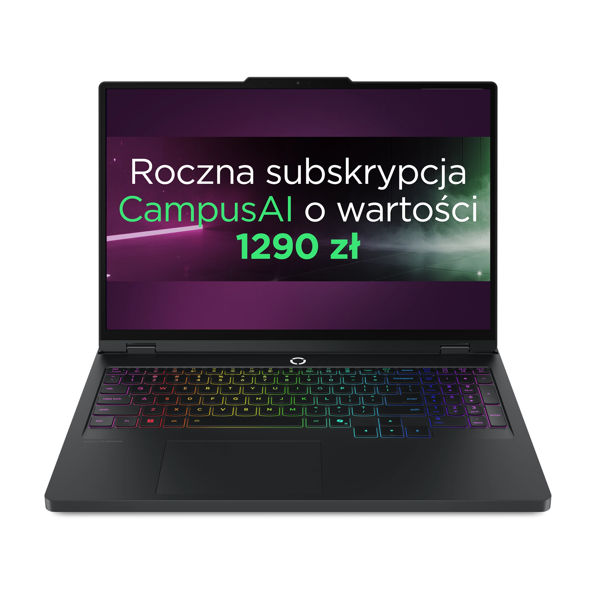 Lenovo Legion Pro 5 16ADR10 16" 240Hz R9 8945HX 32GB RAM 1TB Dysk SSD RTX5060 DLSS4 Czarny Funkcje AI