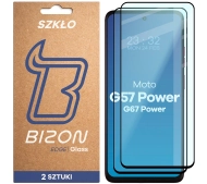 Bizon z ramką Glass Edge Duo do Motorola Moto G57 Power / G67 Power 2 sztuki