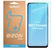 Bizon na ekran Glass Clear Duo do Motorola Moto G57 Power / G67 Power 2 sztuki