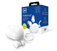 3mk FlowBuds 6.0 Dokanałowe Bluetooth 6.0 Biały