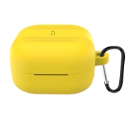 Bizon Case Headphone Silicone do Galaxy Buds 4/4 Pro Żółty