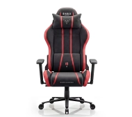 Diablo Chairs X-One 2.0 King Bloody Mery Gamingowy do 140kg Tkanina Czarno-Czerwony