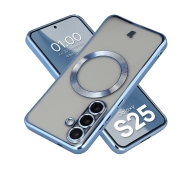 Bizon Case GuardO do Galaxy S25 Jasnoniebieski