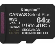 Kingston Canvas Select Plus Gen3 microSDXC 64GB
