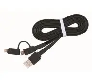 Gembird CC-USB2-AMLM2-1M 1m Czarny-Zdjęcie-0