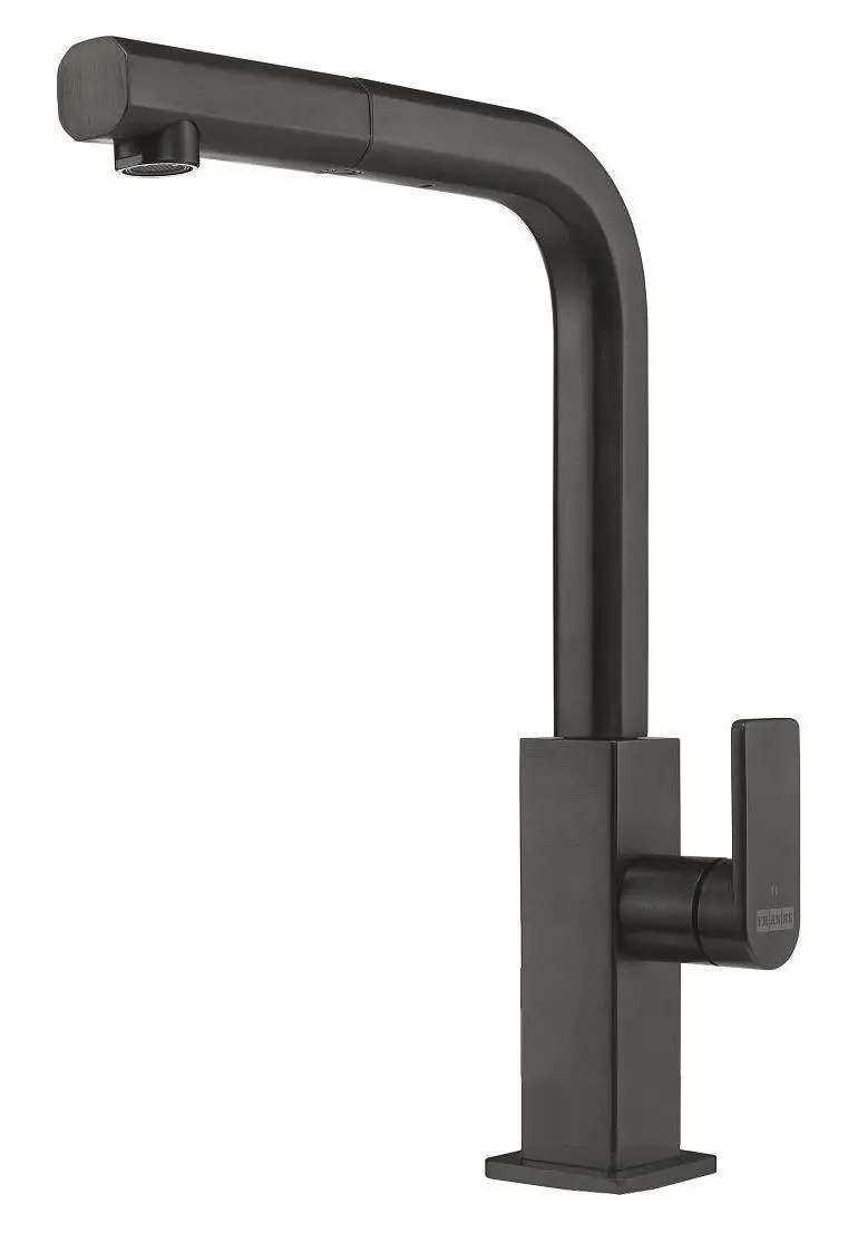 Franke Mythos Pull-Out Czarny Stal szlachetna