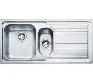 Franke Logica Line LLX 651 Komora z lewej strony Stalowy Srebrny