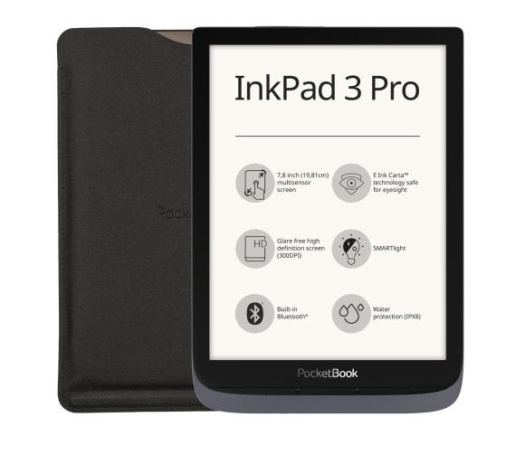 czytnik E-booków Pocketbook InkPad 3 Pro (szary) + etui