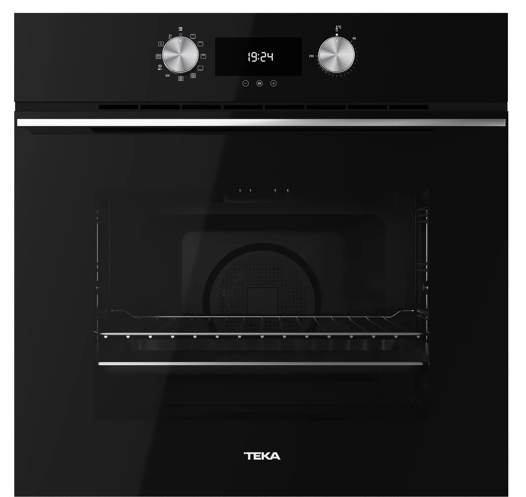 Teka Maestro HLB 8400 P BK Termoobieg Czarne szkło