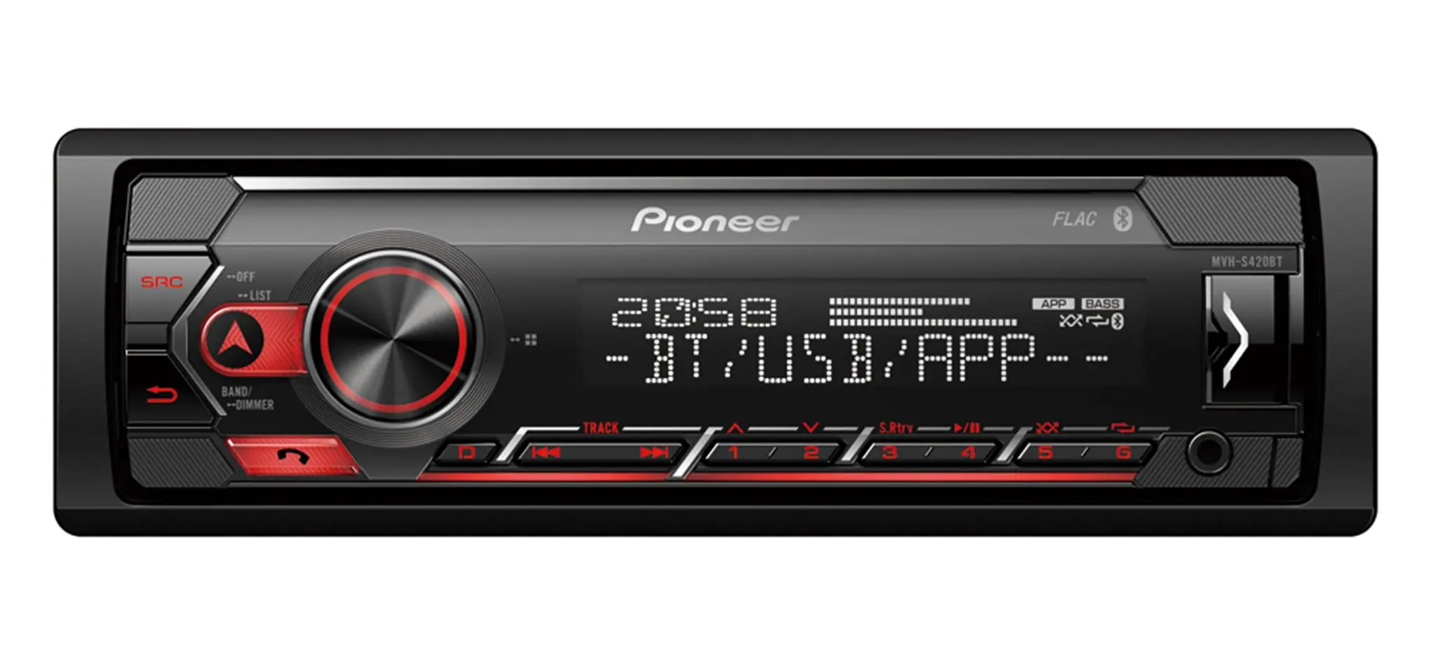 Pioneer MVH-S420BT z USB 4x50W Bluetooth
