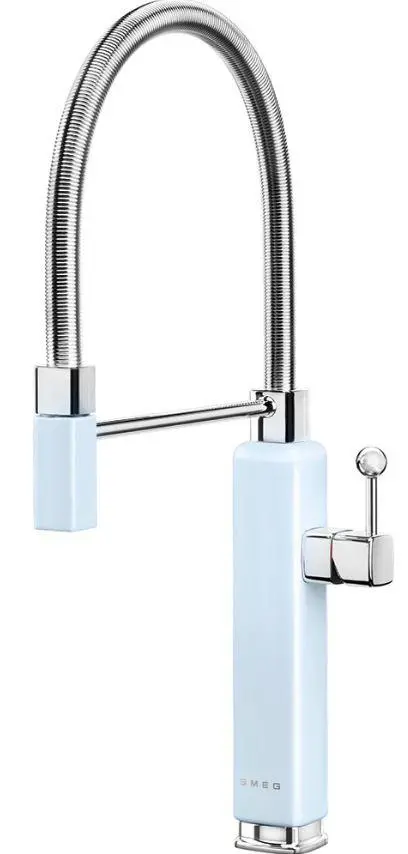 Smeg MDF50PB Błękitny Mosiądz