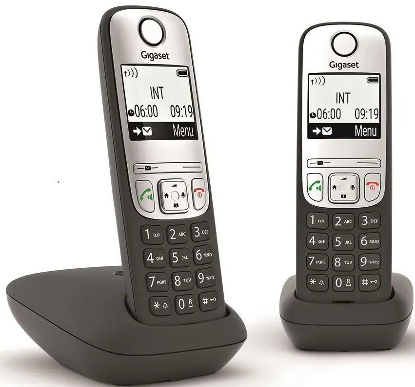 Gigaset A690 DUO Czarno-srebrny