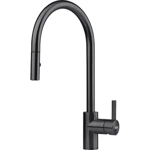 Franke Eos Pull-Out Czarny Stal szlachetna