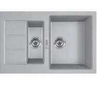 Franke Sirius 2.0 S2D 651-78 Tectonite Kamienny szary