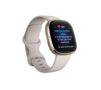 Smartwatch Fitbit by Google sense (złoty)