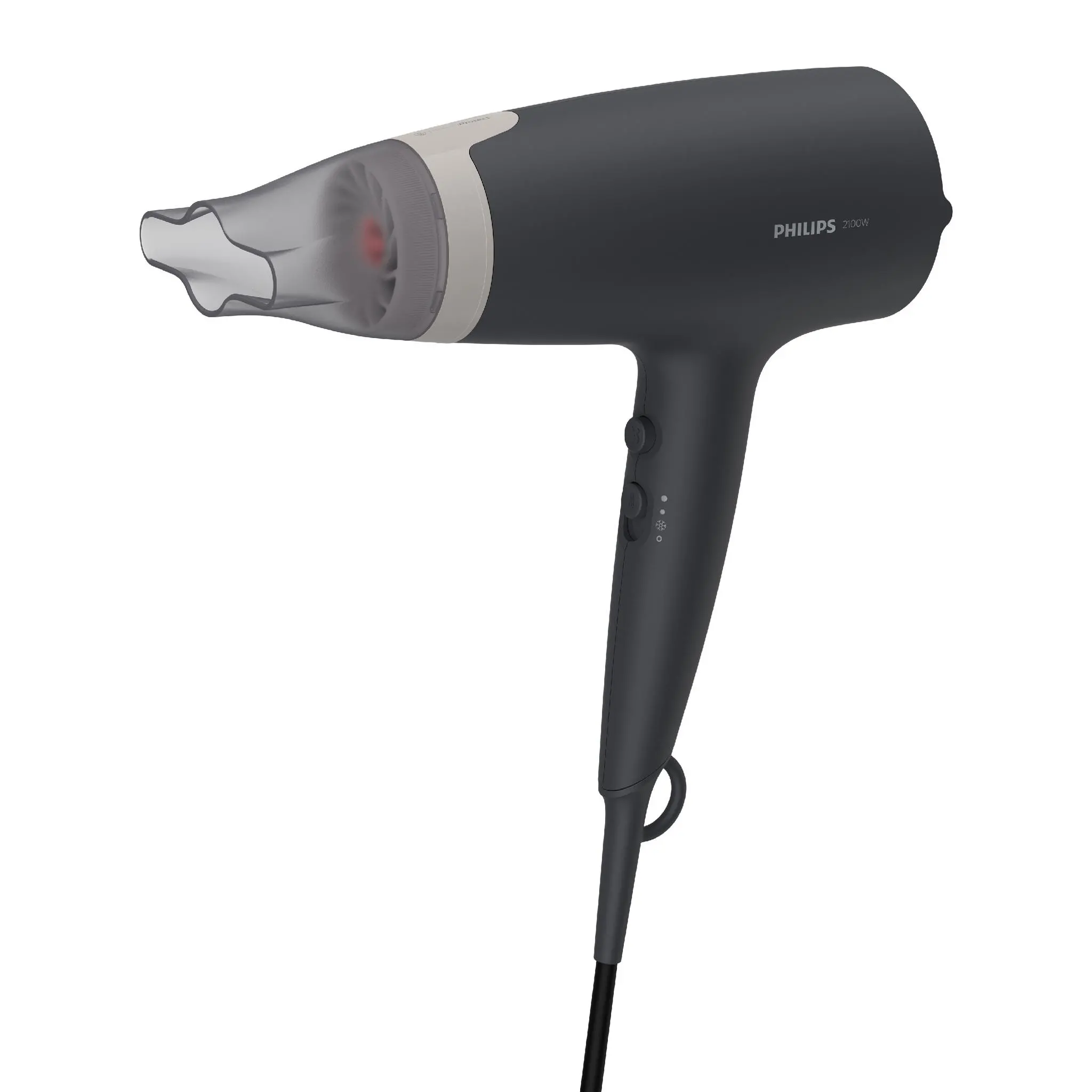 Philips Seria 3000 ThermoProtect BHD351/10 Jonizacja Zimny nawiew 2100W 2 prędkości 3 temperatury