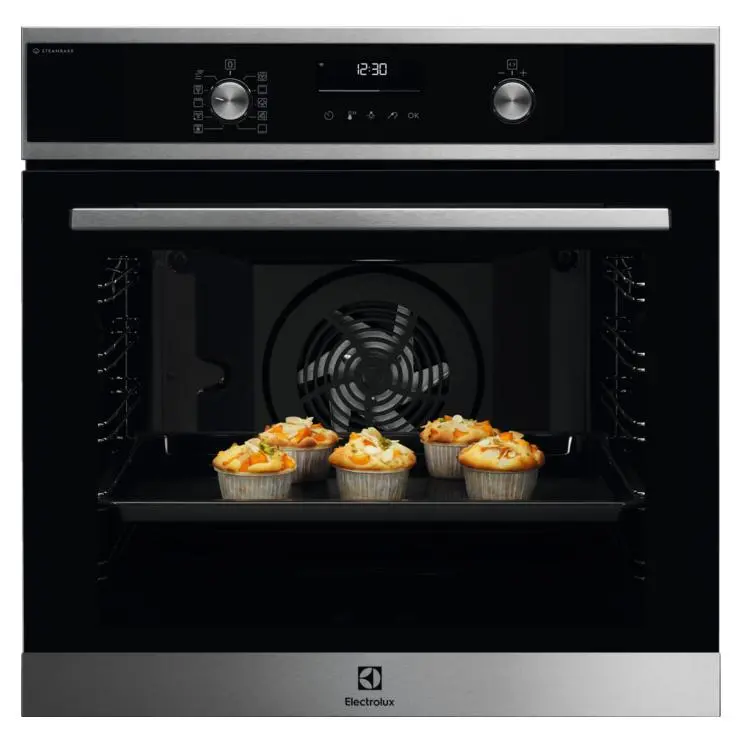 Electrolux 600 SteamBake EOD6P77WX Termoobieg Termosonda Zdalne sterowanie Srebrno-czarny