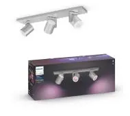 Philips Hue White and Colour Ambiance Argenta Triple Srebrny